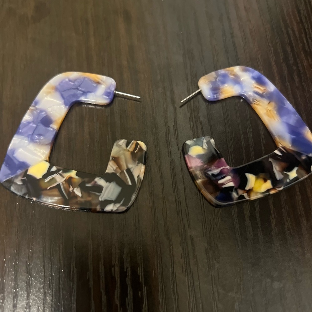 Acrylic earrings